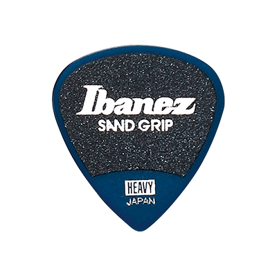 Ibanez PPA16HSG DB Sand Grip Picks (6) 1.0mm Heavy Dark Blue