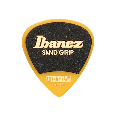 Ibanez PPA16XSG YE Sand Grip Picks (6) 1.2mm Extra Heavy Yellow