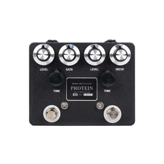 Browne Amplification Protein V3 Dual Overdrive Black