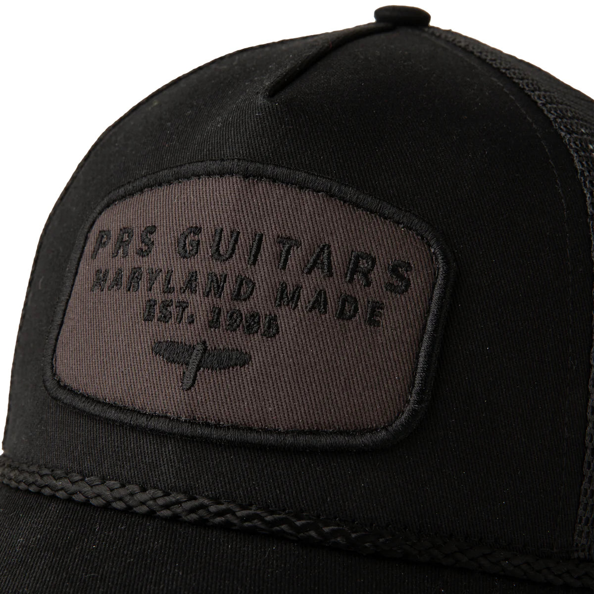 PRS Guitars "Tech Patch" Trucker Hat Black