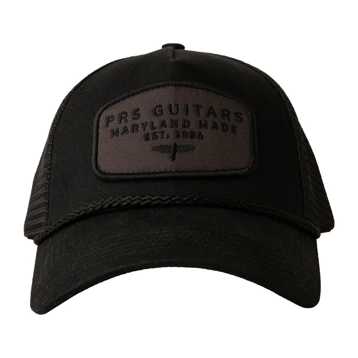 PRS Guitars "Tech Patch" Trucker Hat Black
