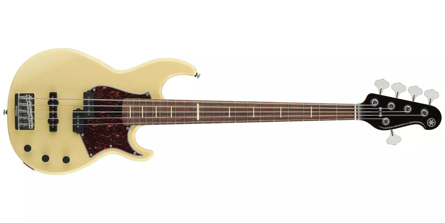 Yamaha BBP35II VW Professional 5 String Bass Guitar Vintage White Japan
