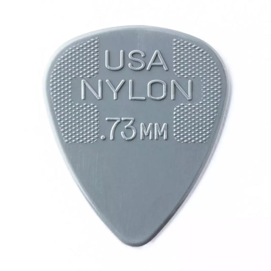 Dunlop Nylon Standard 0.73mm Picks (12 Pack)