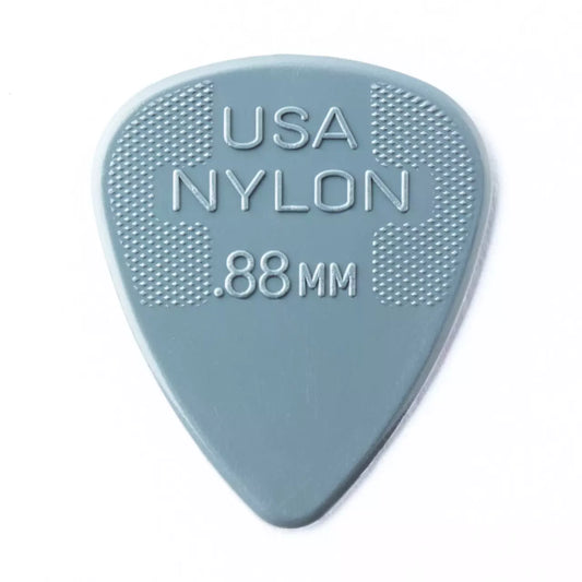 Dunlop Nylon Standard 0.88mm Picks (12 Pack)