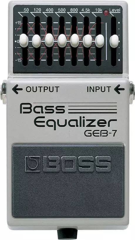 Boss GEB-7 7 Band Bass Graphic Equalizer Pedal
