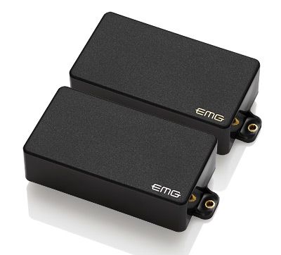 EMG Pickups ZW Set Zakk Wylde 81/85 Humbucker Active Pickups Black