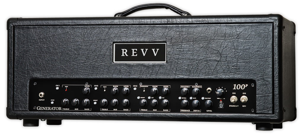 Revv Amplification Generator 100P MKIII Tube Amplifier Head Two Notes