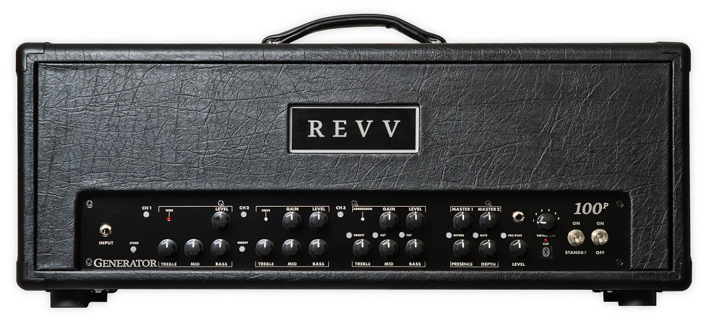 Revv Amplification Generator 100P MKIII Tube Amplifier Head Two Notes