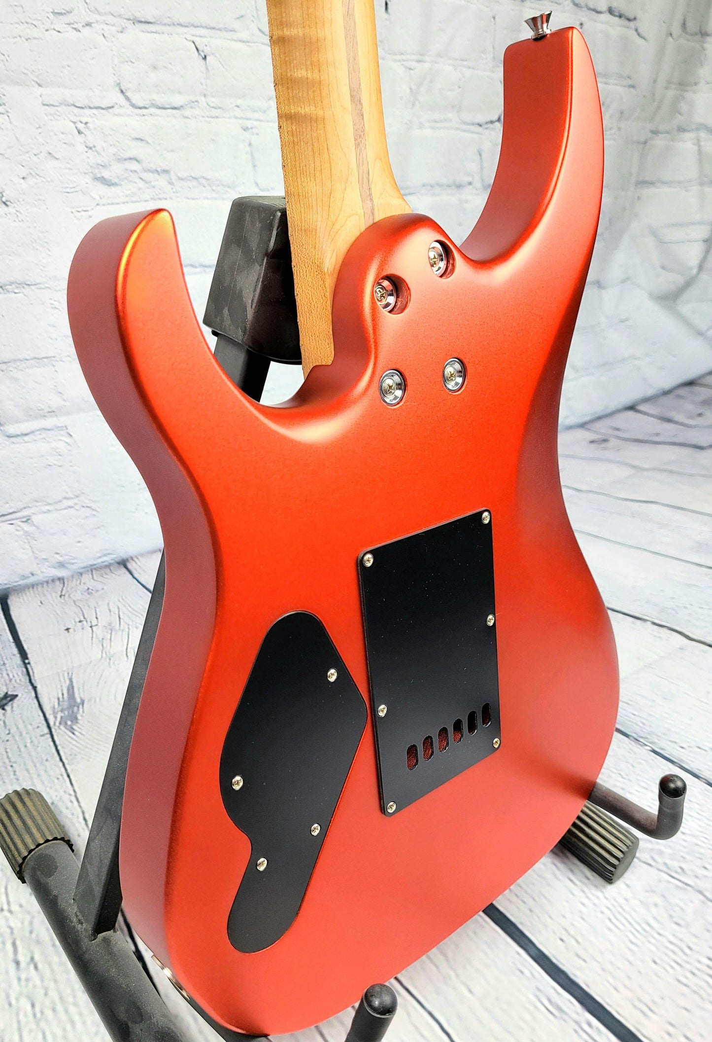 LSL Instruments XT4 One Series Roasted Maple Neck Metallic Candy Apple Red