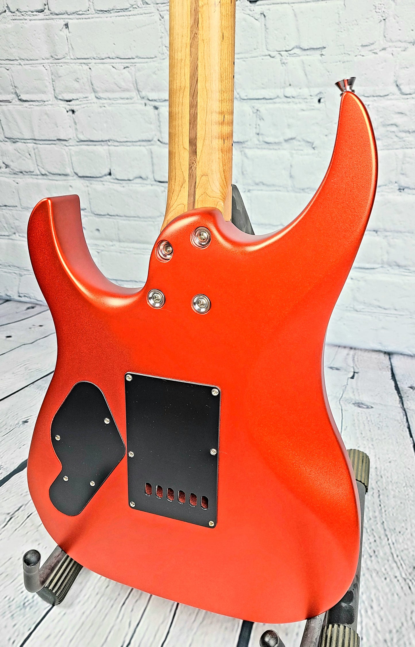 LSL Instruments XT4 One Series Roasted Maple Neck Metallic Candy Apple Red