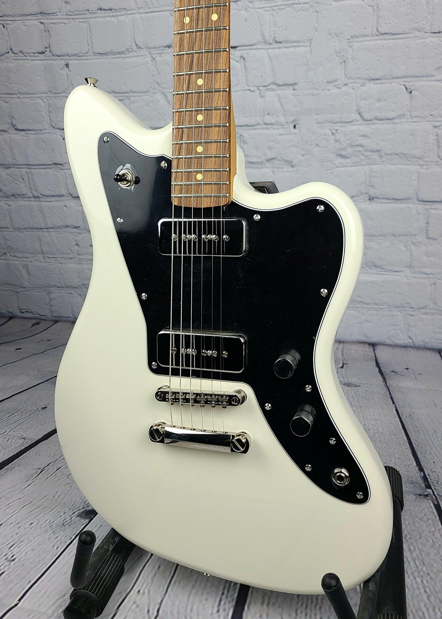 Fano JM6 Omnis Olympic White Offset Electric Guitar - Guitar Brando