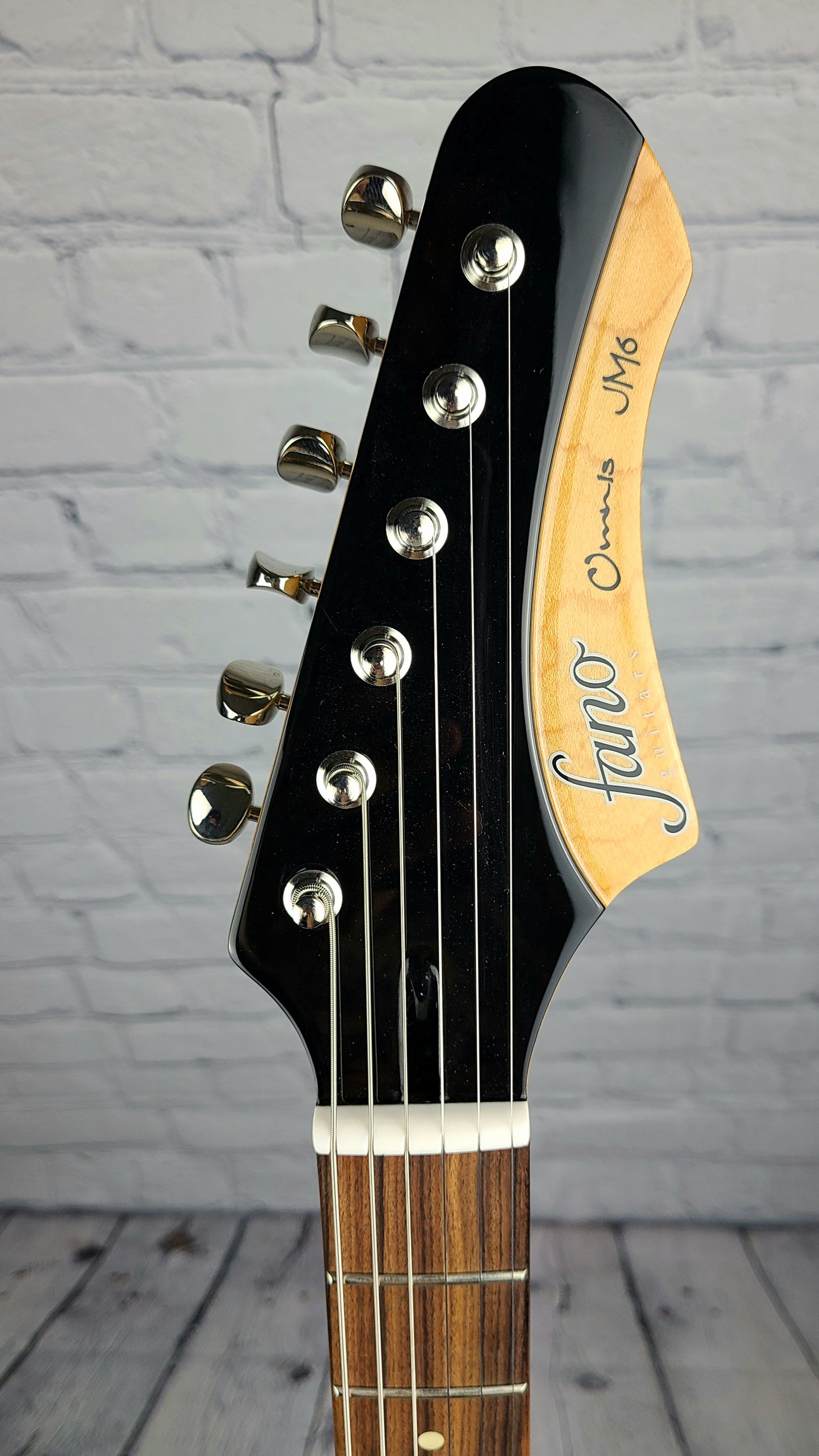 Fano JM6 Omnis Bull Black Electric Guitar - Guitar Brando