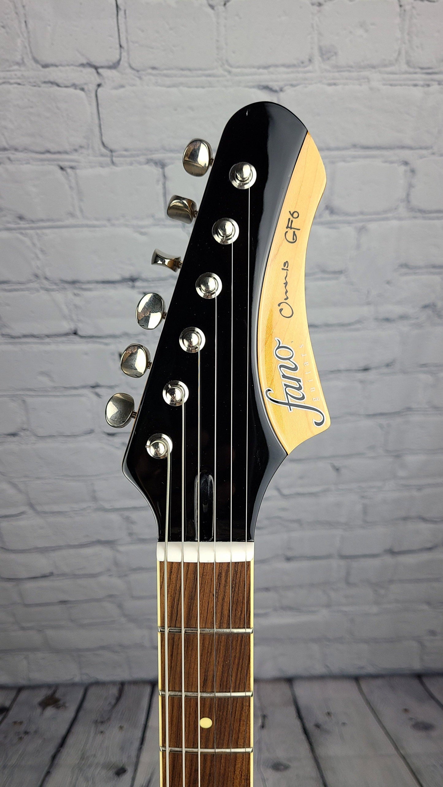 Fano GF6 Headstock Black