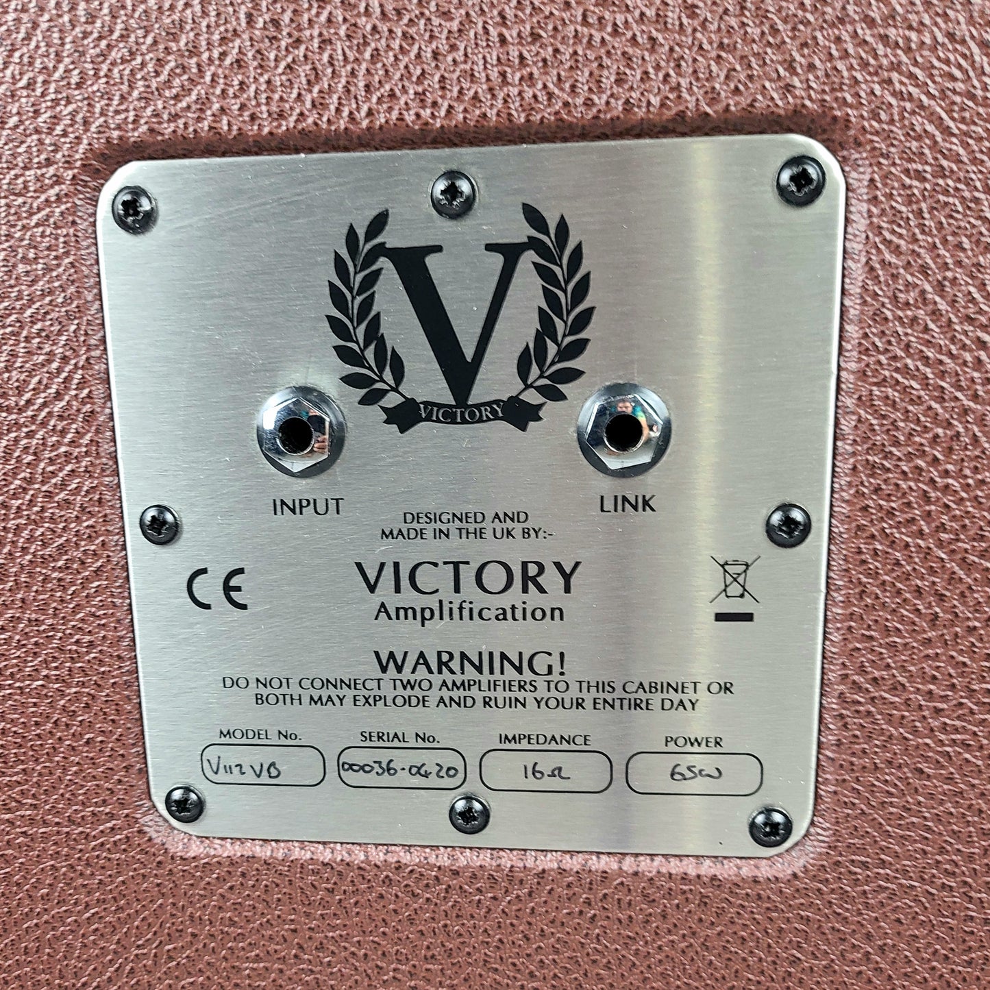 Victory Amplification V112VB 1x12 Guitar Amp Cabinet