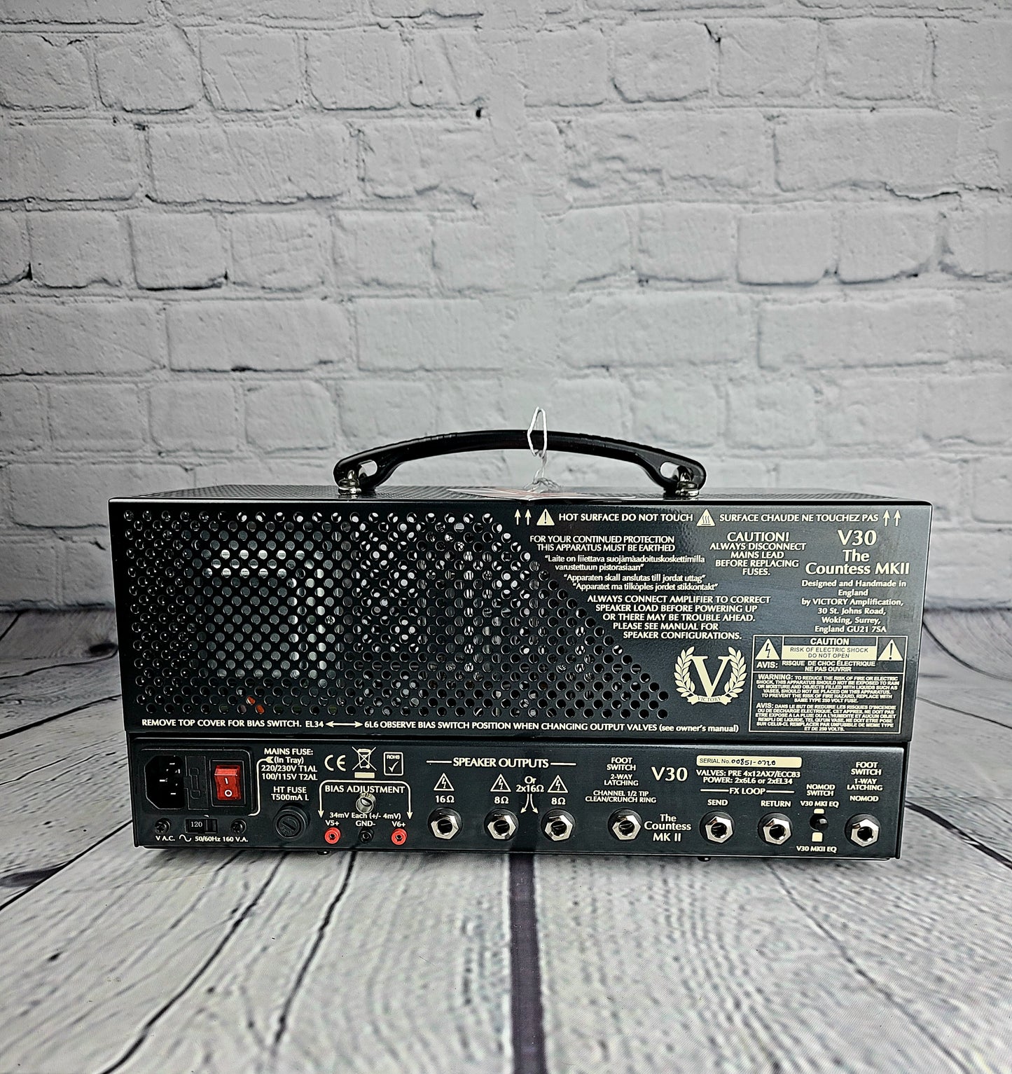 Victory Amplification The Countess V30 MkII 42w/7w Head