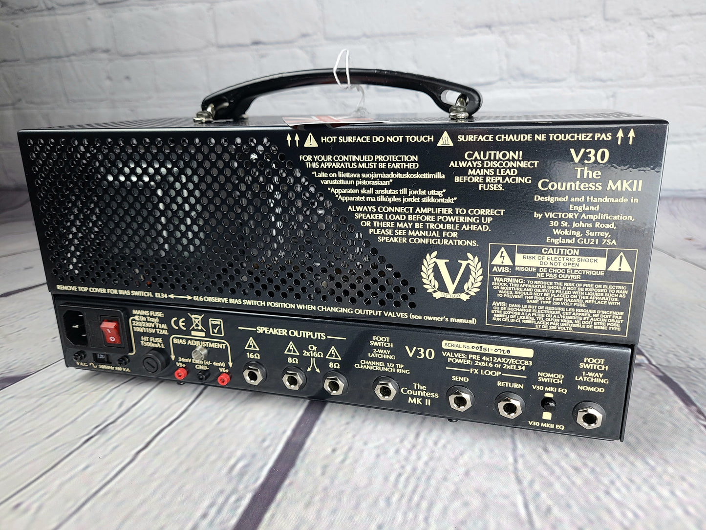 Victory Amplification The Countess V30 MkII 42w/7w Head