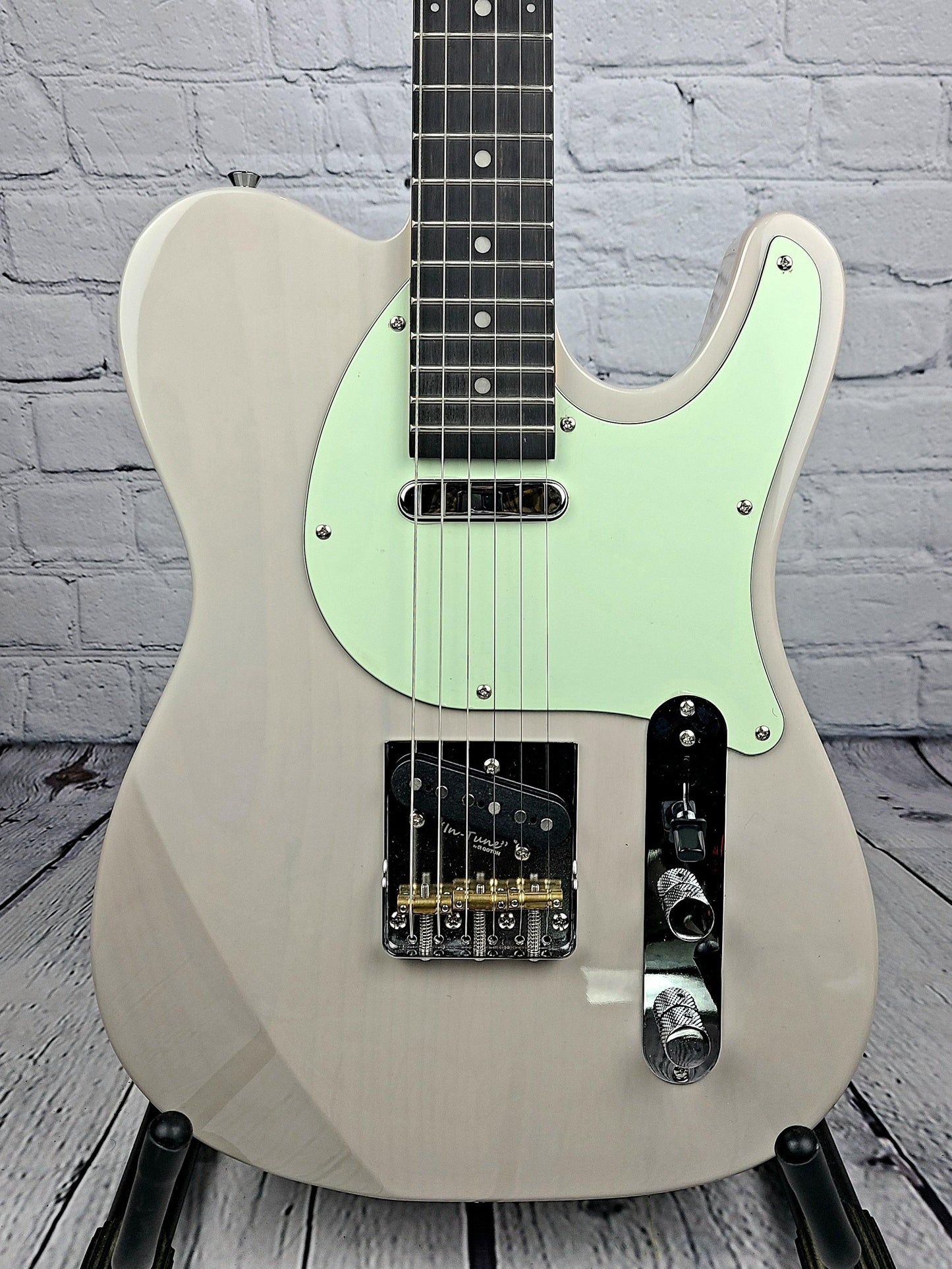 Balaguer Woodman BB Standard Gloss Trans Olympic White - Guitar Brando