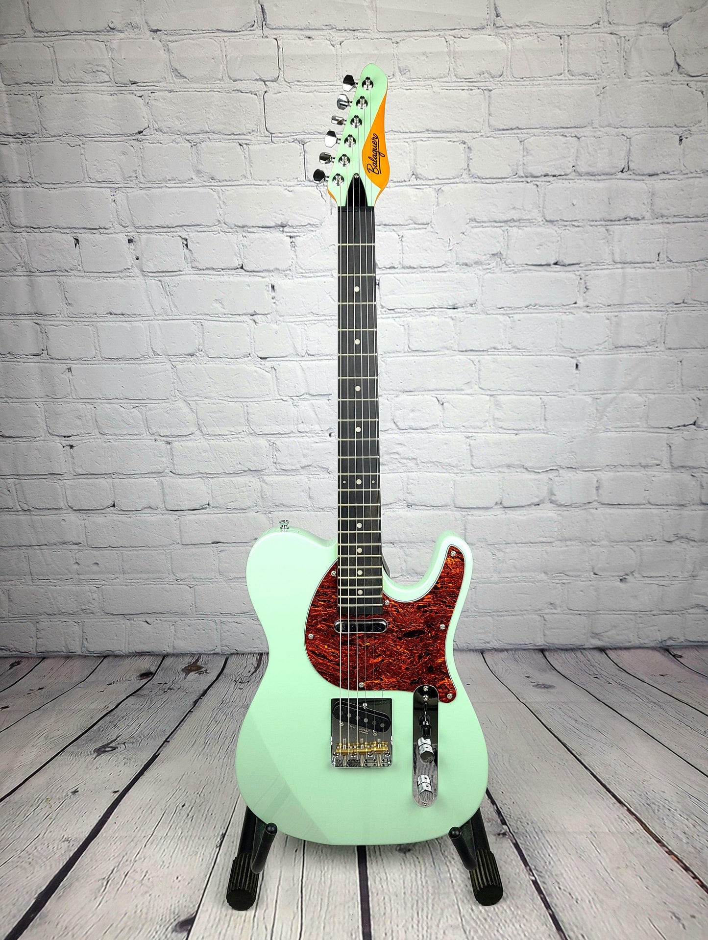 Balaguer Beau Burchell Woodman Guitar Seafoam