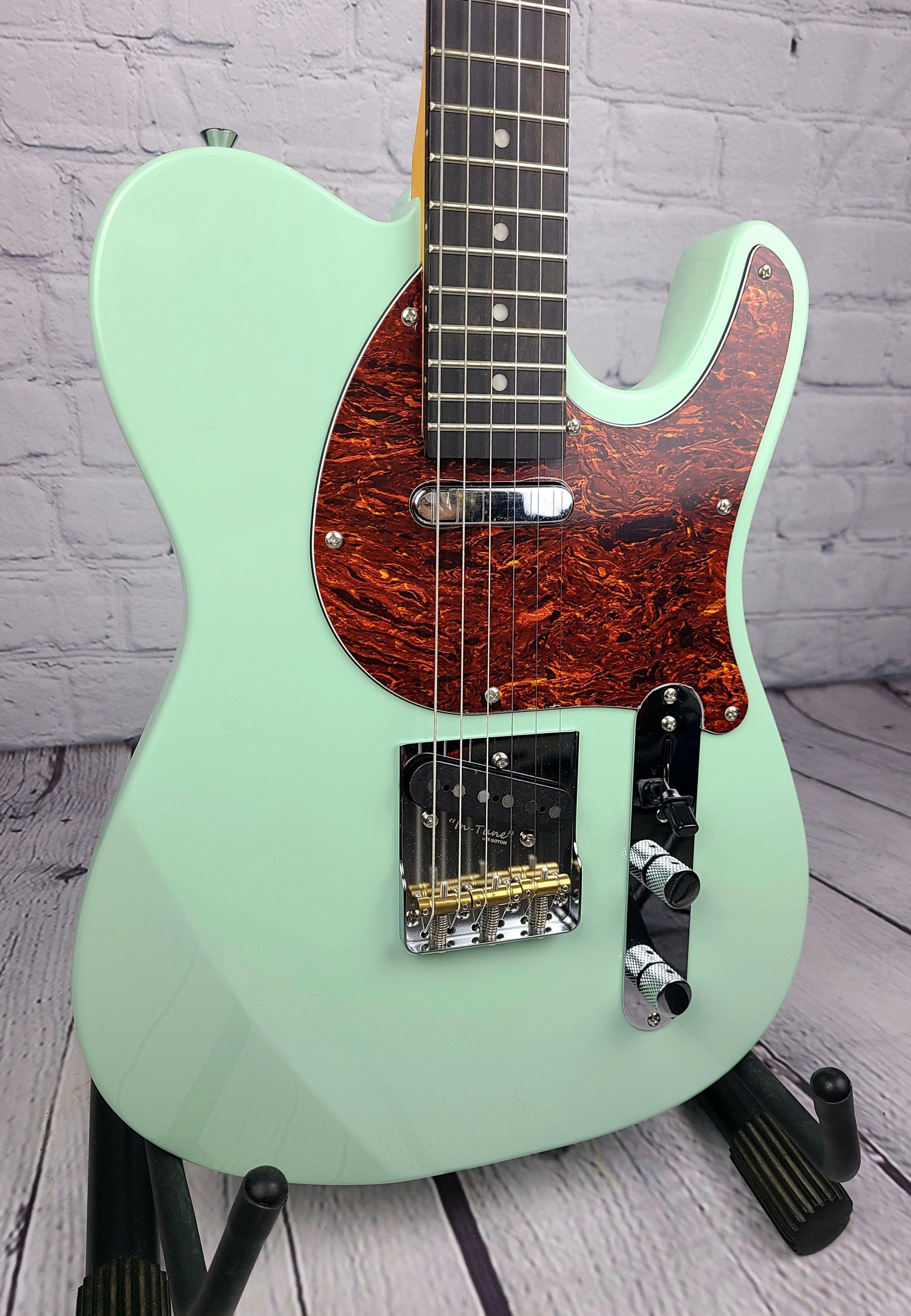 Balaguer Woodman BB Seafoam Green Guitar