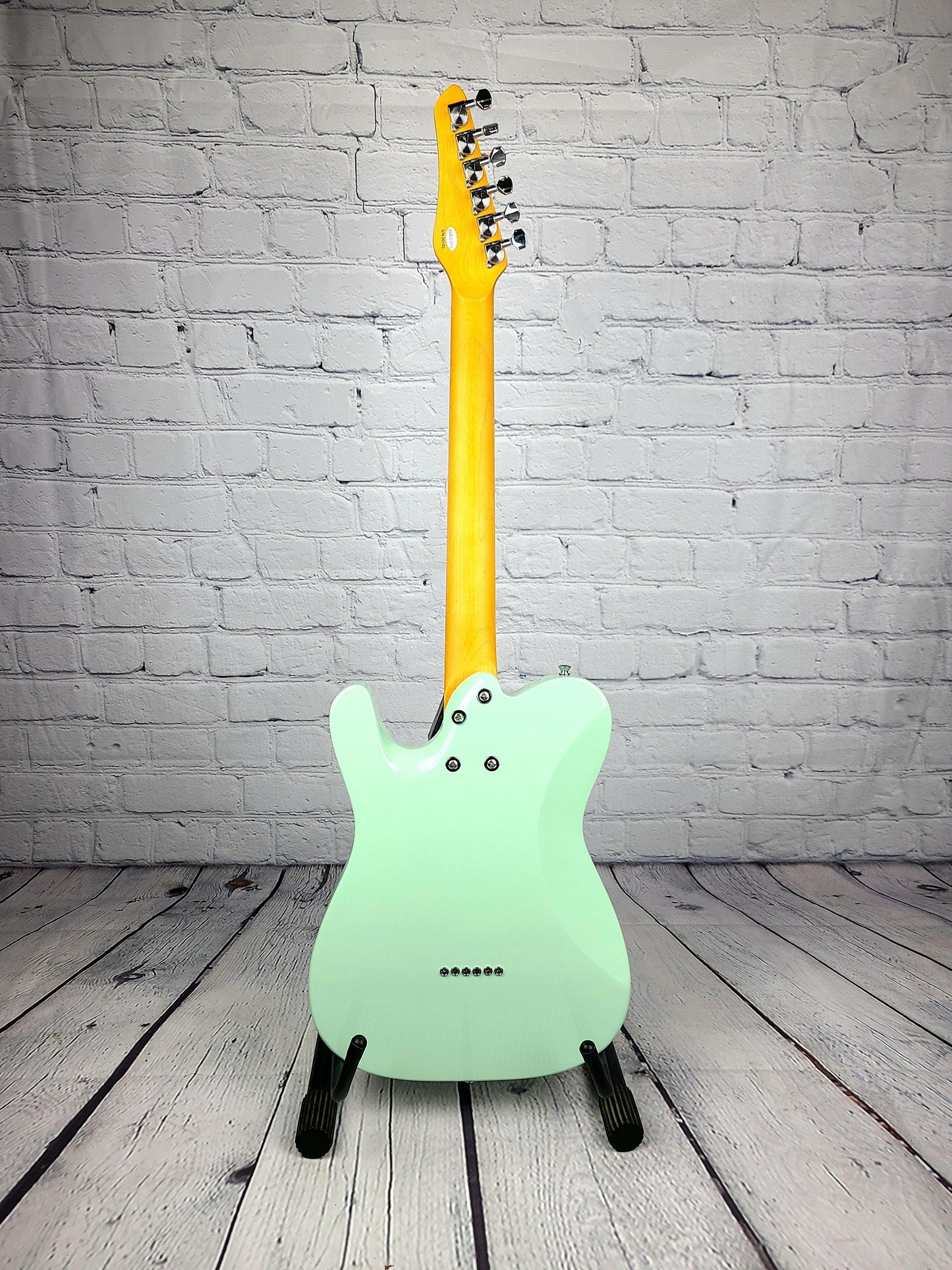 Balaguer Woodman Rear Seafoam Green Guitar