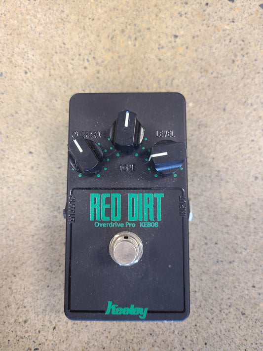 USED Keeley Red Dirt KE-808 Overdrive Pro Pedal