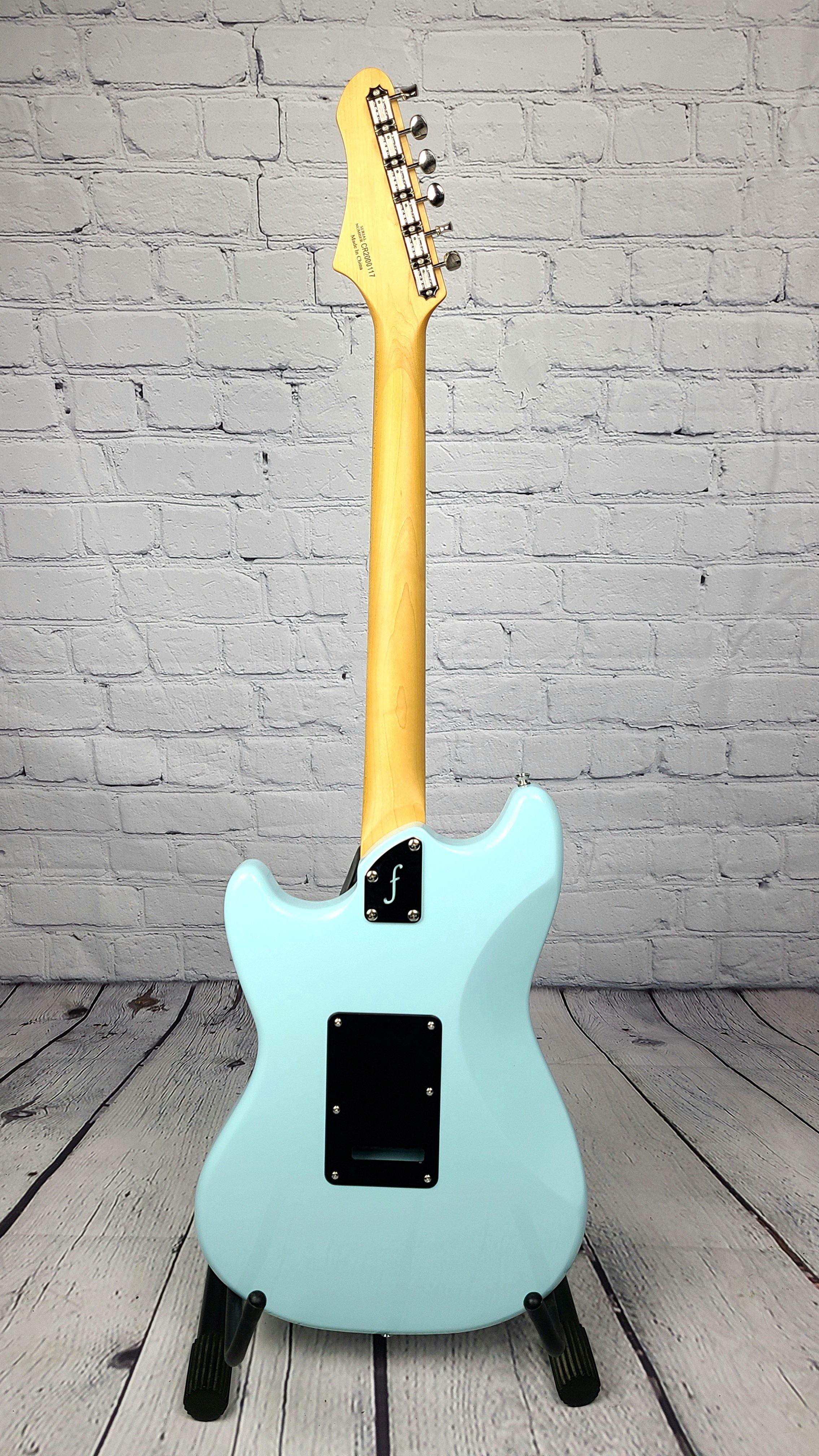 ギター fano guitars / Omnis MG6 - Sonic Blue Fano MG6 Oltre Maple Neck P-90 Guitar w/ Gigbag – Sonic Blue