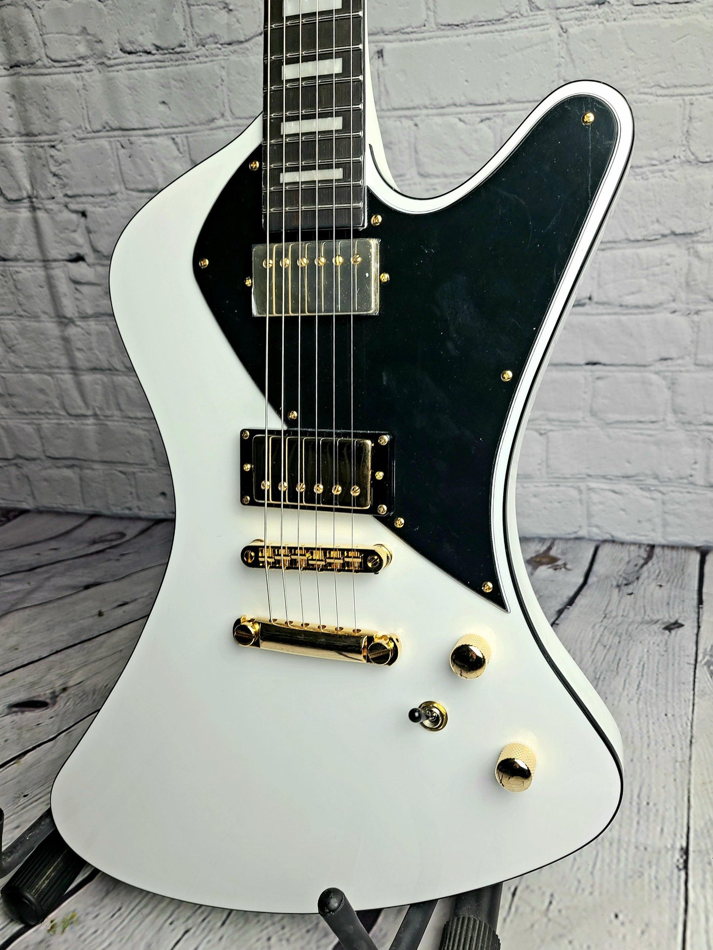 Balaguer Hyperion Deluxe Select Gloss White - Guitar Brando