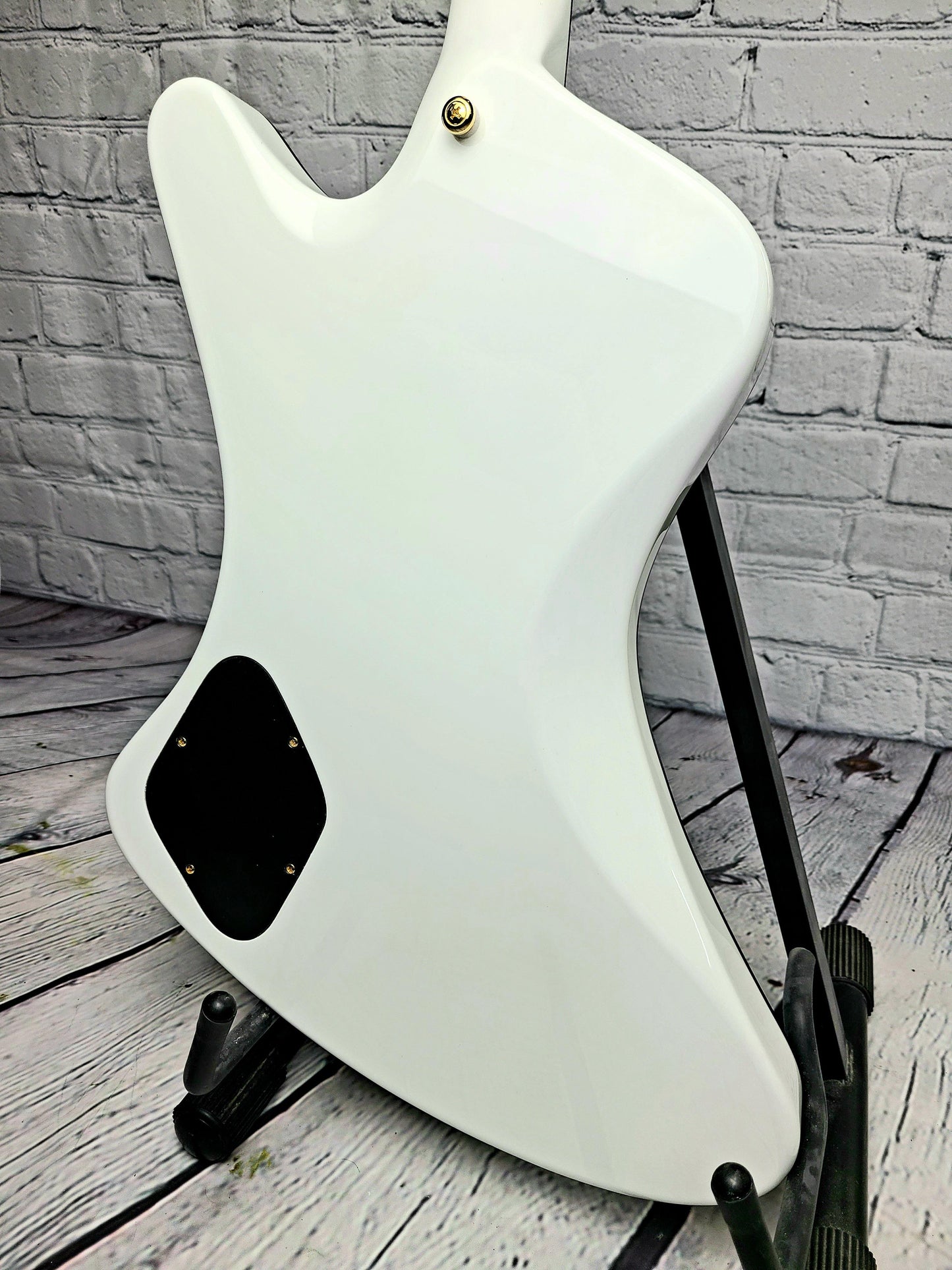 Balaguer Hyperion Guitar Rear White