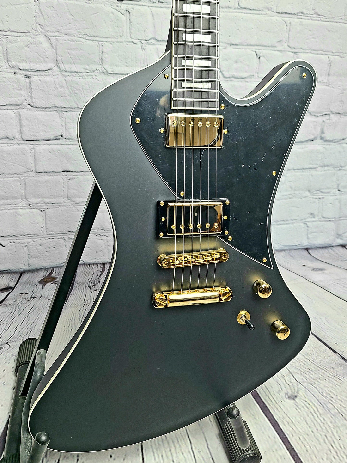 Balaguer Hyperion Deluxe Select Satin Black - Guitar Brando