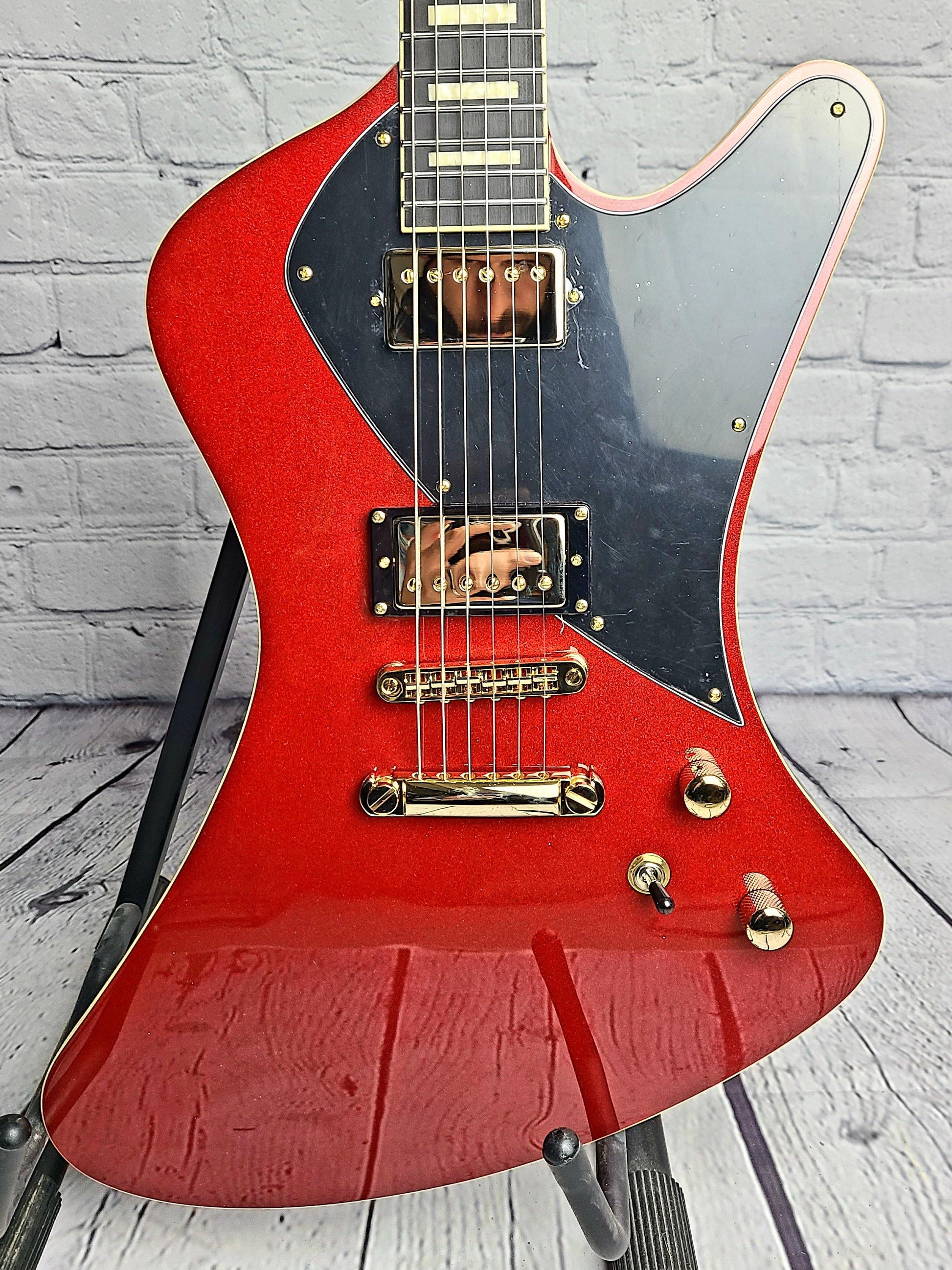 Balaguer Hyperion Deluxe Select Gloss Ichor Red - Guitar Brando
