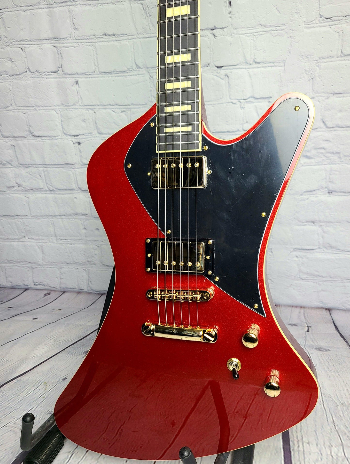 Balaguer Hyperion Deluxe Select Gloss Ichor Red - Guitar Brando