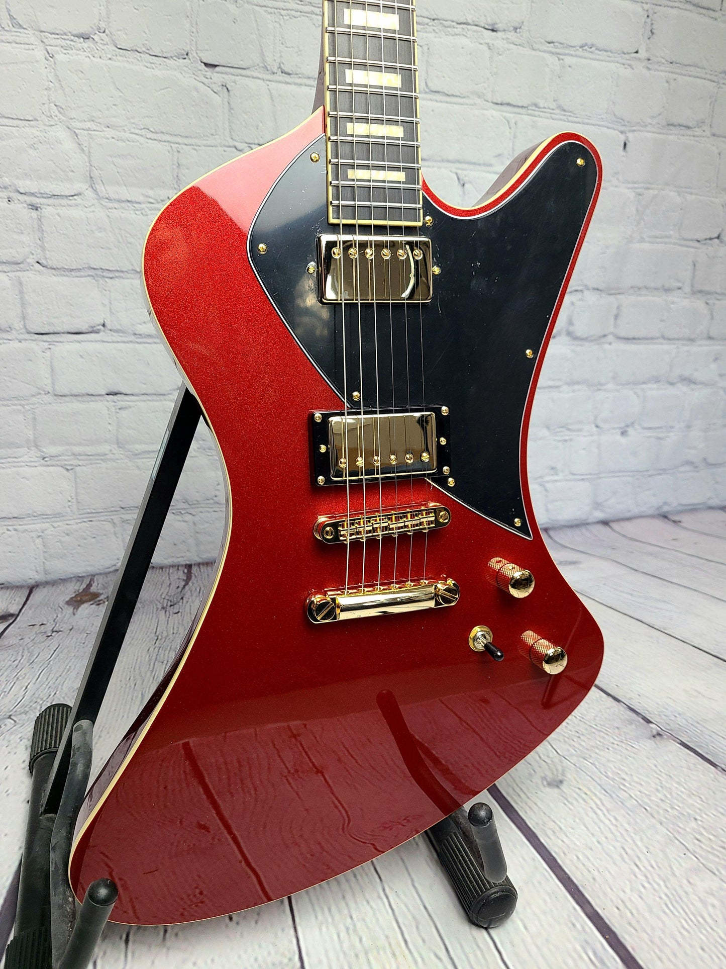 Balaguer Hyperion Deluxe Select Gloss Ichor Red - Guitar Brando