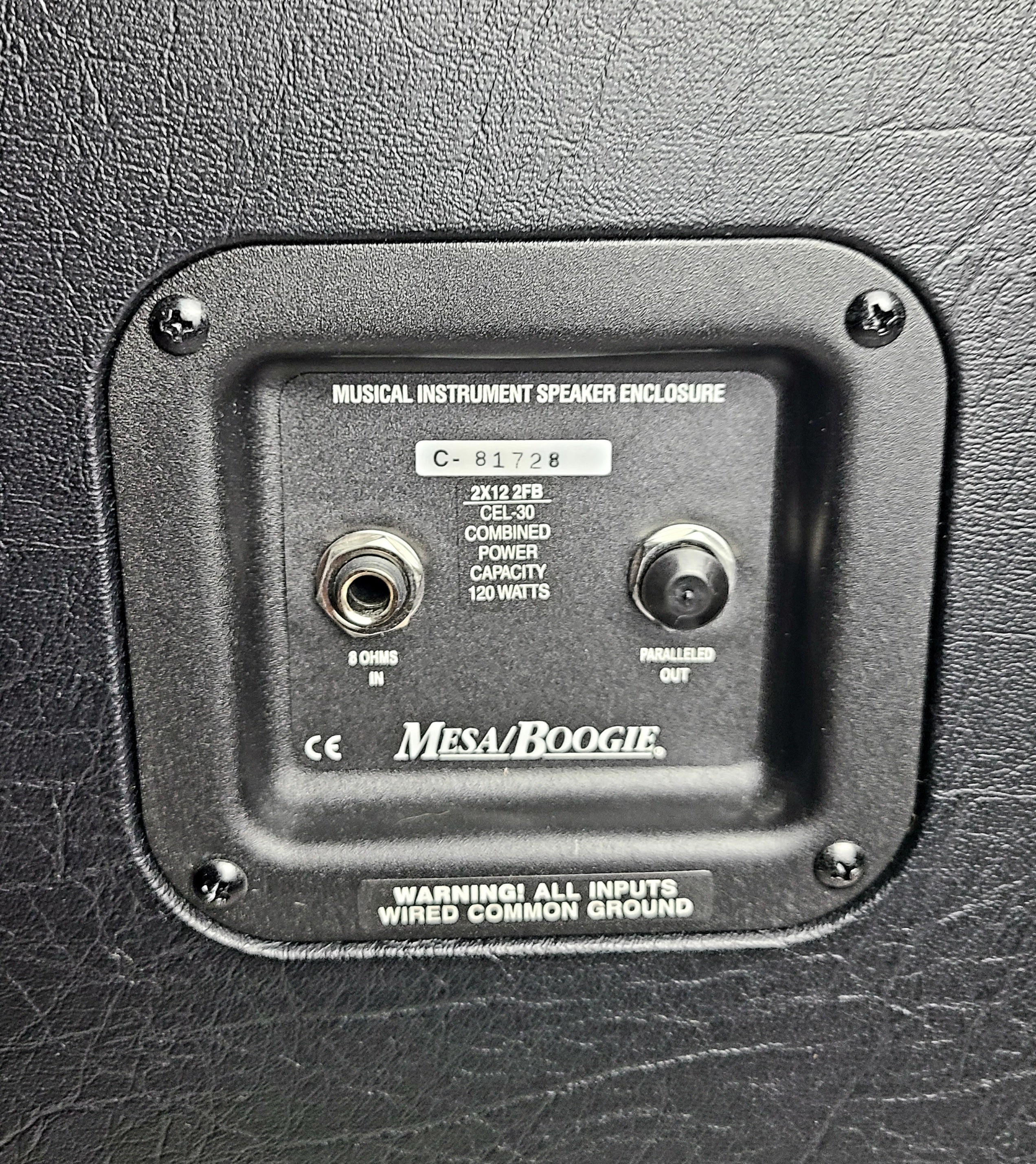 Mesa 2x12 cab used hotsell
