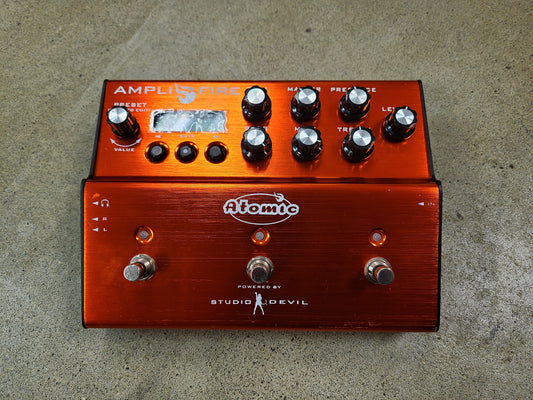 USED Atomic AmpliFIRE 3 Amp Sim & Multi-FX Pedal