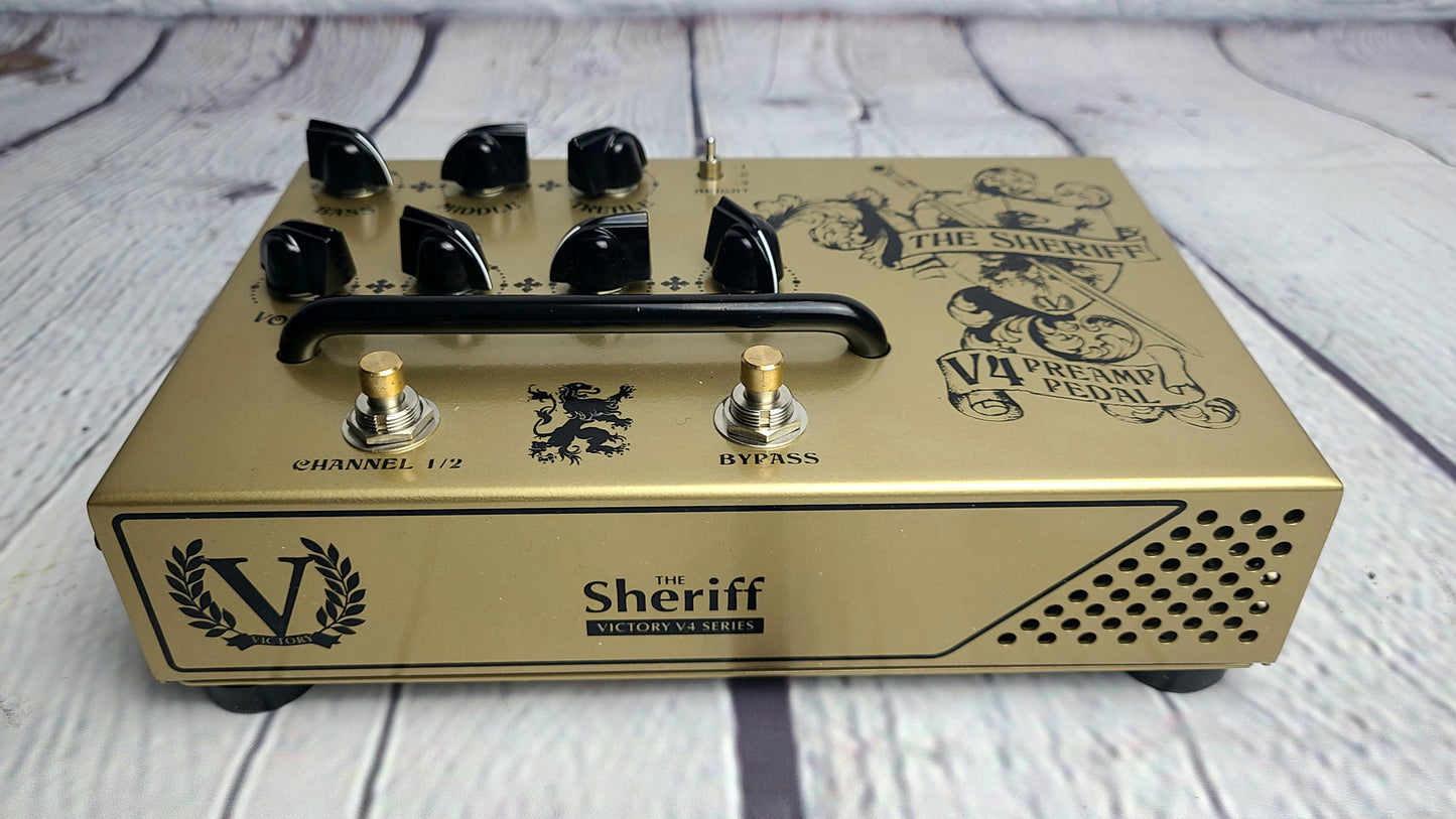 Victory Amplification V4 The Sheriff Preamp Pedal