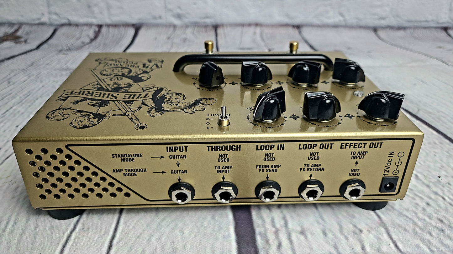 USED Victory Amplification V4 The Sheriff Preamp Pedal DEMO