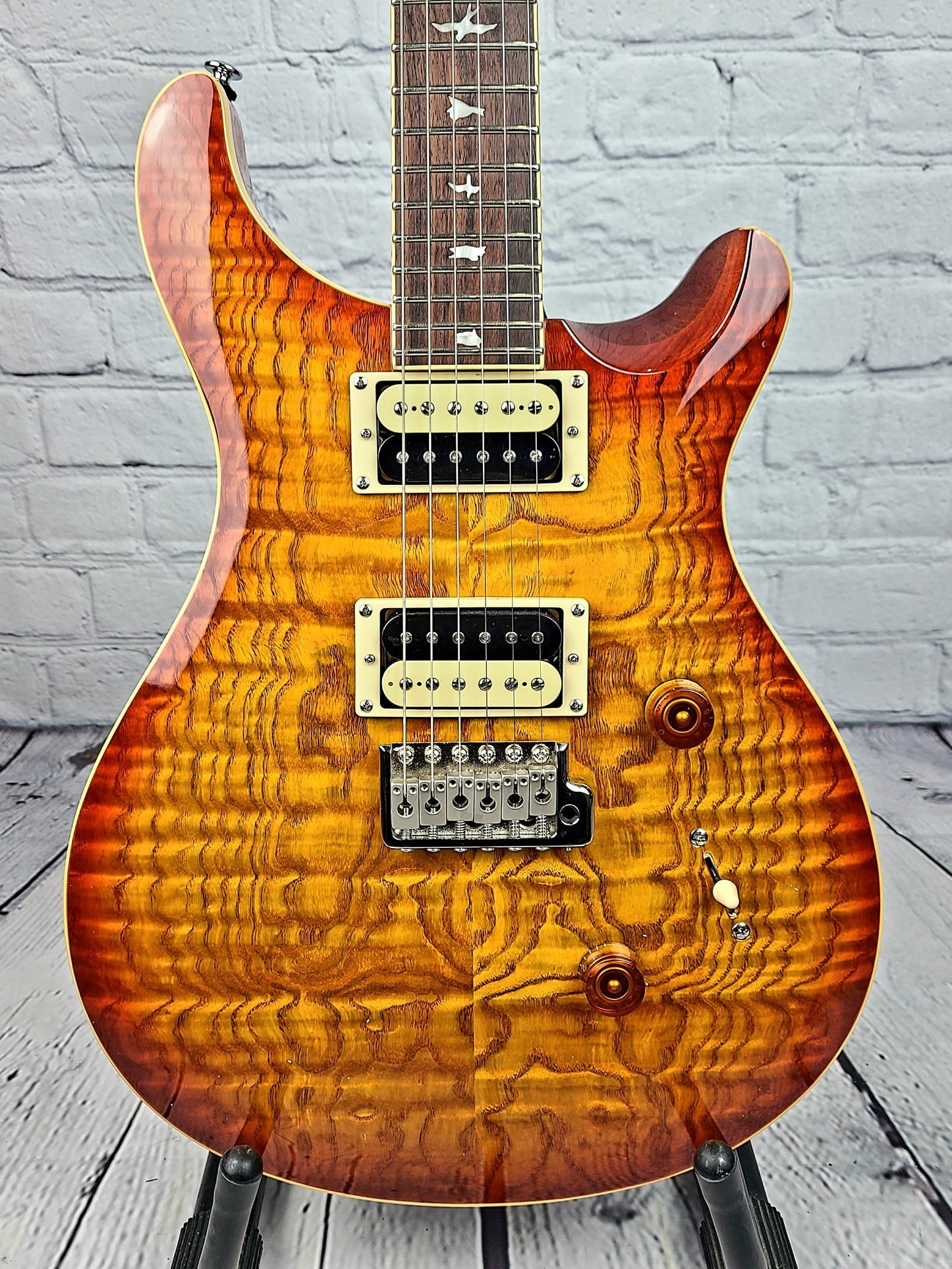 Paul Reed Smith PRS SE Custom 24 Burled Ash Top Limited