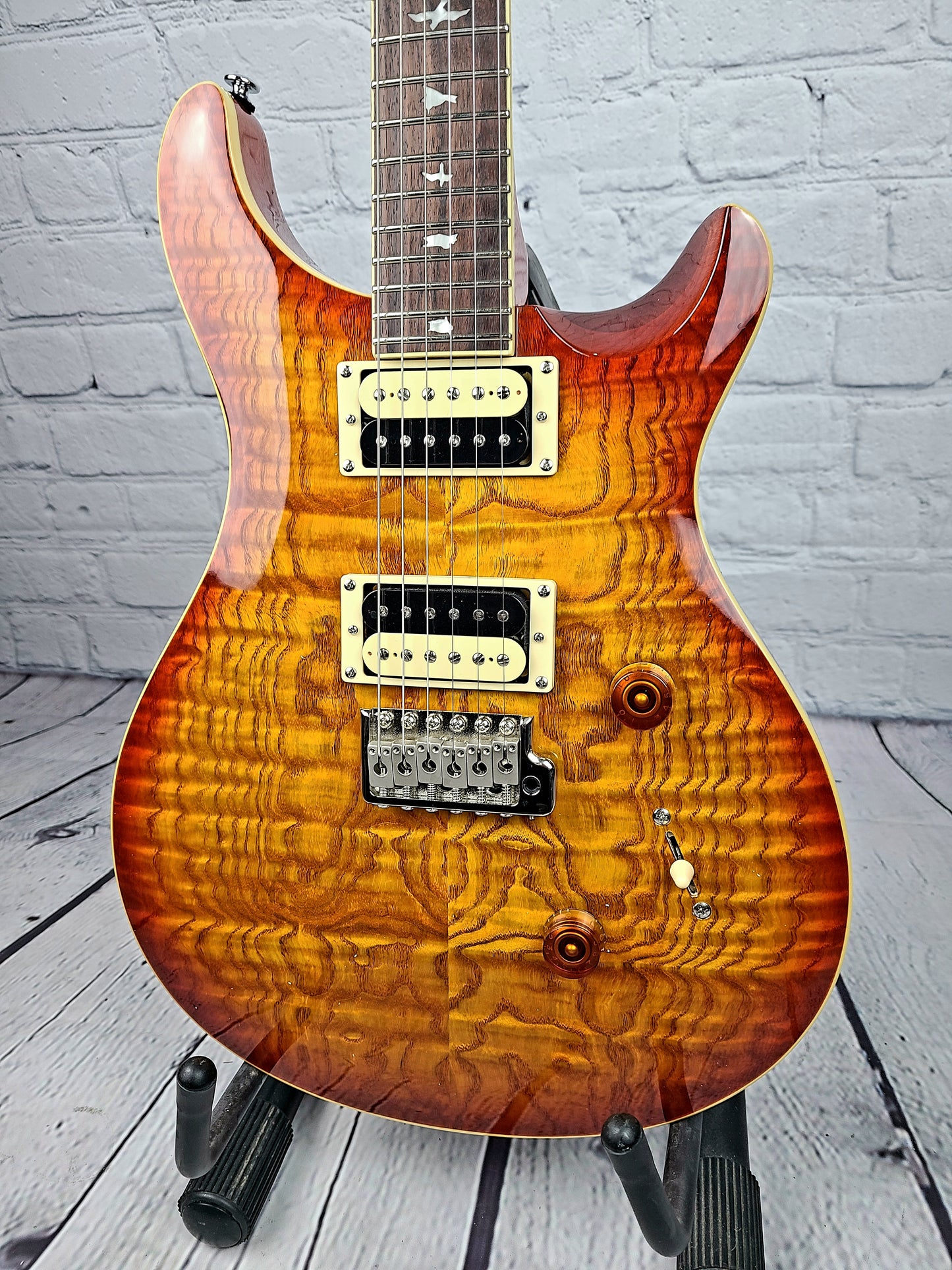 Paul Reed Smith PRS SE Custom 24 Burled Ash Top Limited