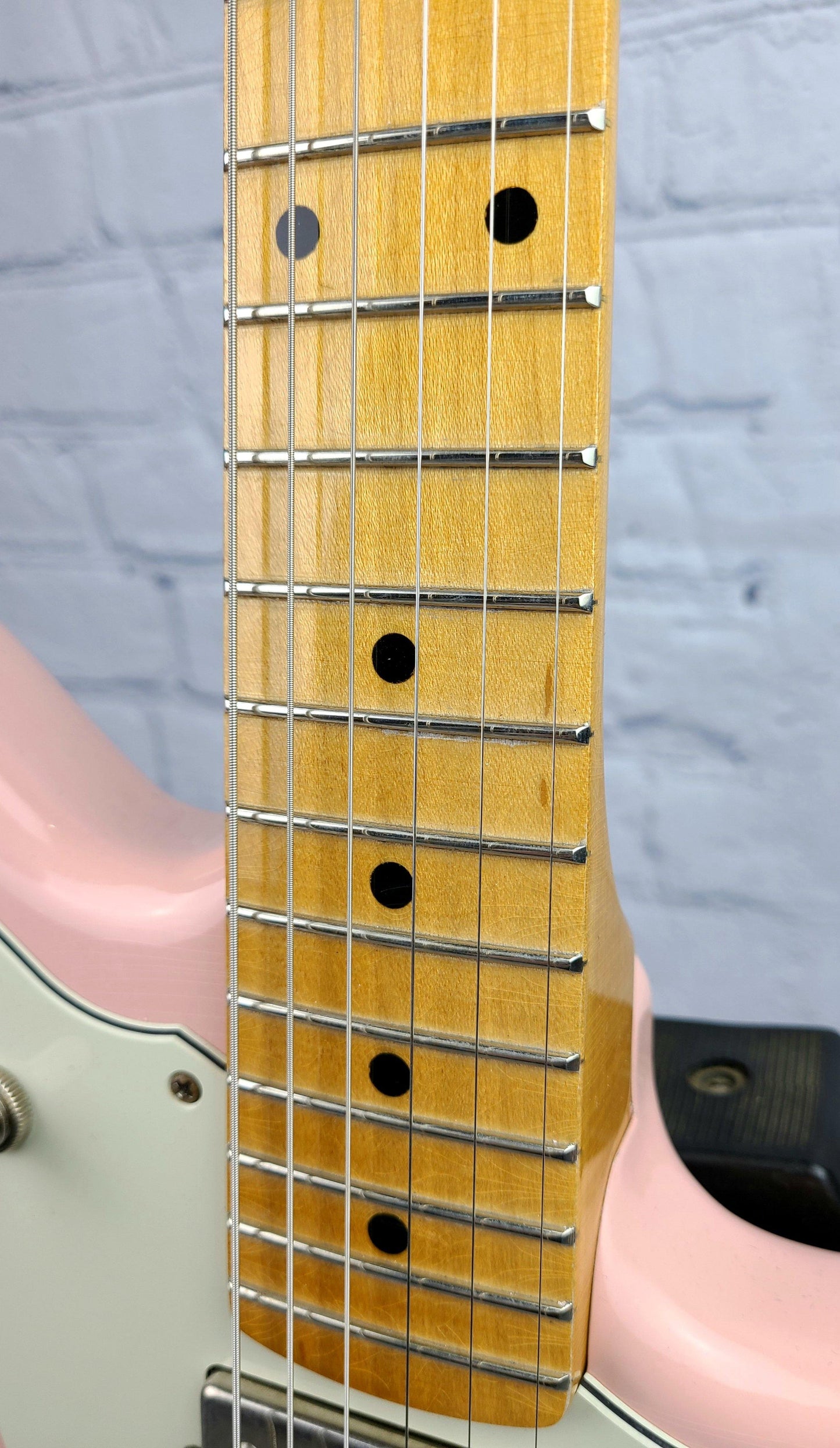 Fano JM6 Oltre Shell Pink Maple Board USA - Guitar Brando
