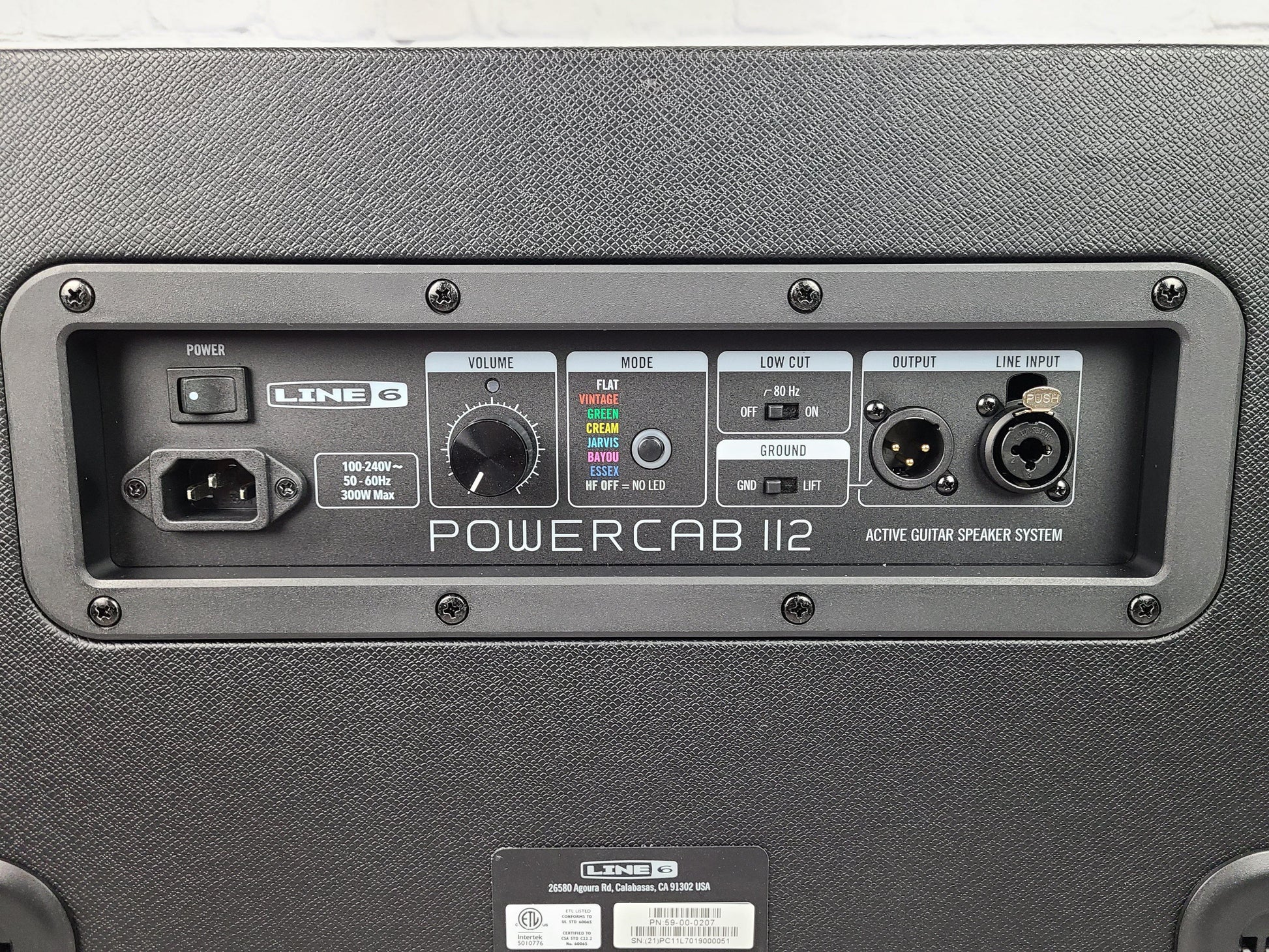Line 6 Powercab 112 Cab 1x12 Active Speaker Cabinet FRFR – Guitar Brando