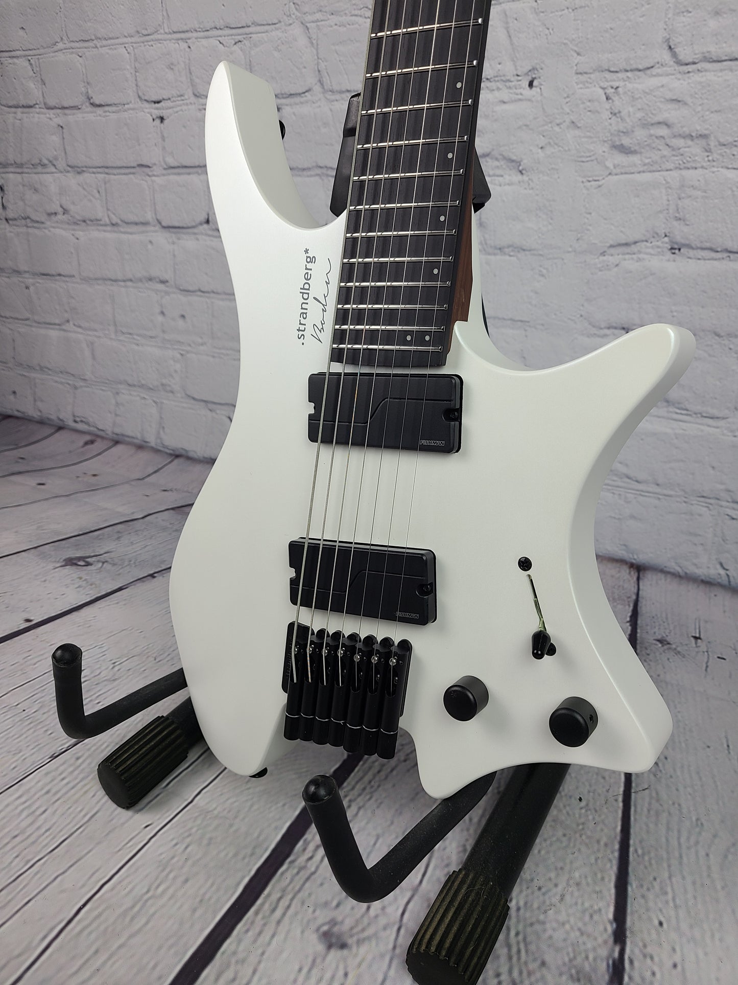 Strandberg Boden Metal 7 String White Pearl Roasted Maple Neck