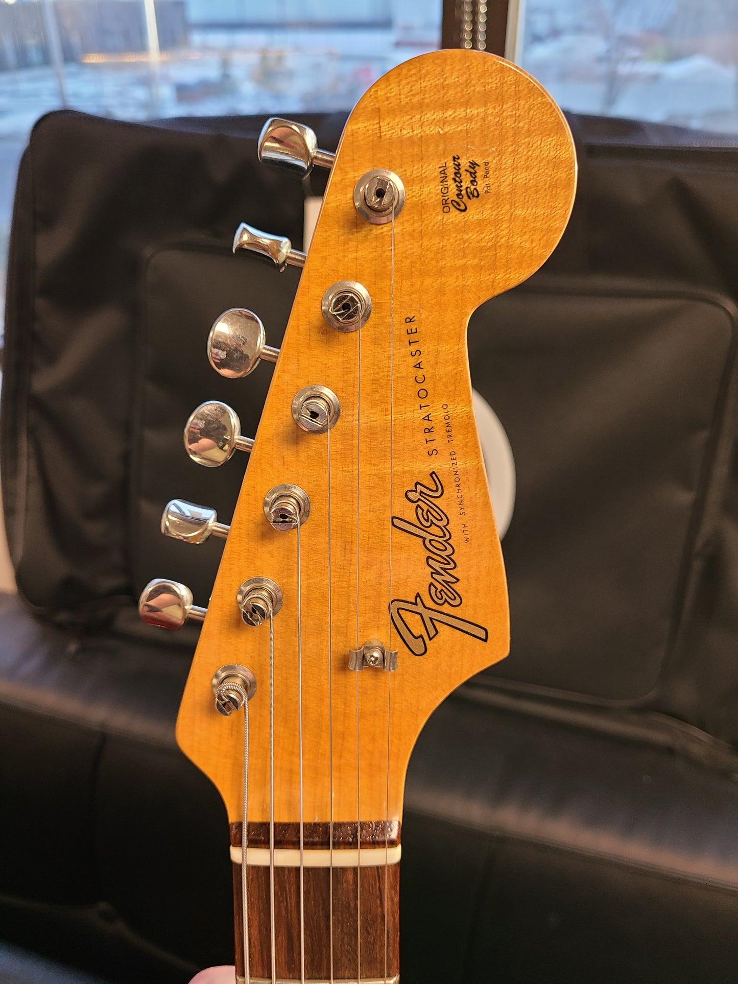 USED 2017 Fender Custom Shop Stratocaster Post Mod Fire Mist Gold