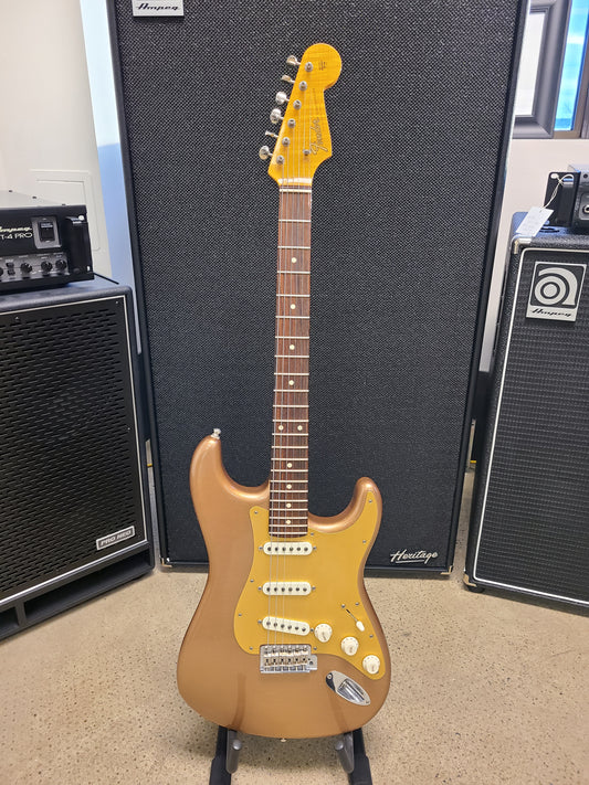 USED 2017 Fender Custom Shop Stratocaster Post Mod Fire Mist Gold