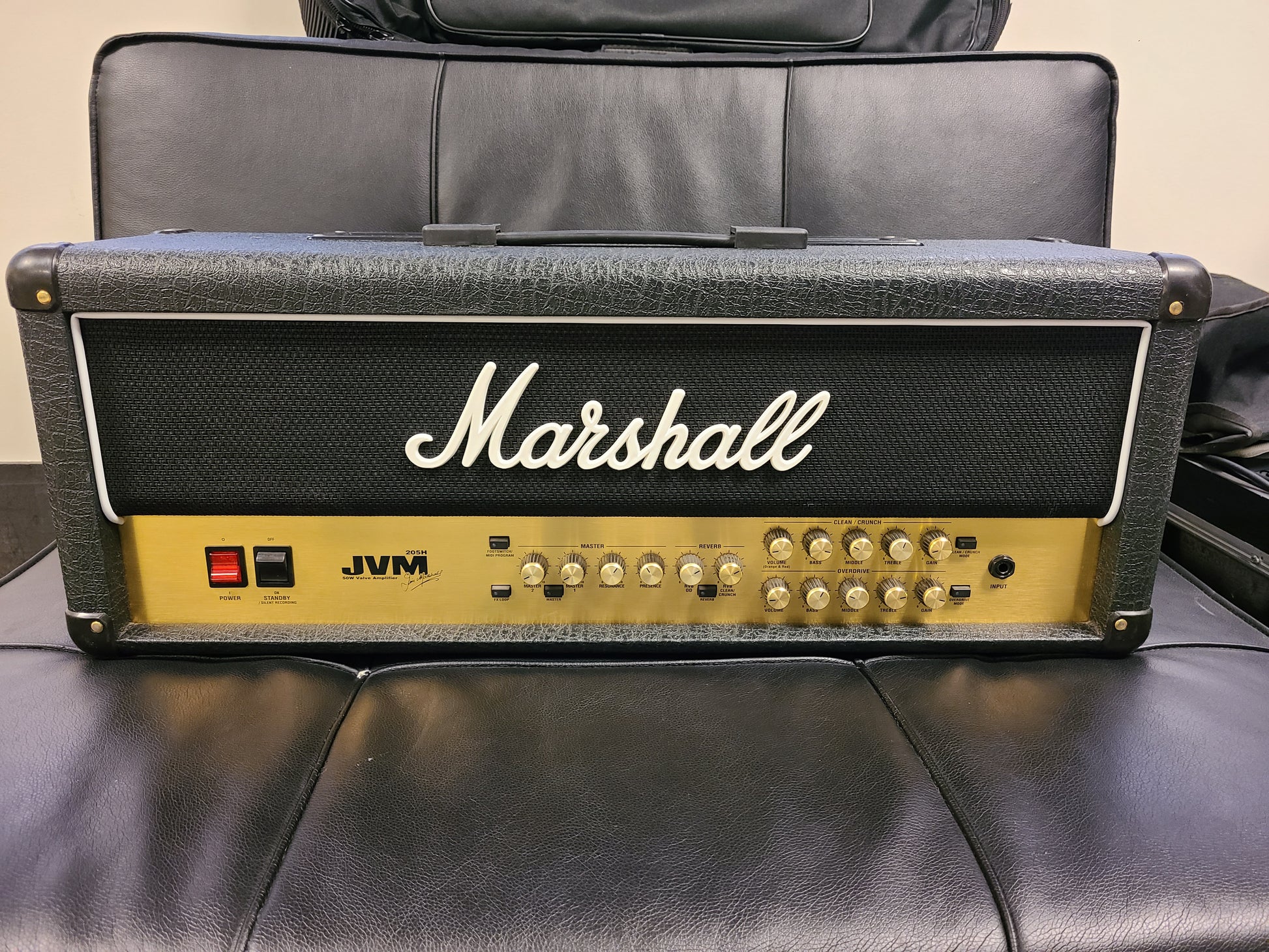 USED Marshall JVM205H 50w Tube Amp Head – Guitar Brando