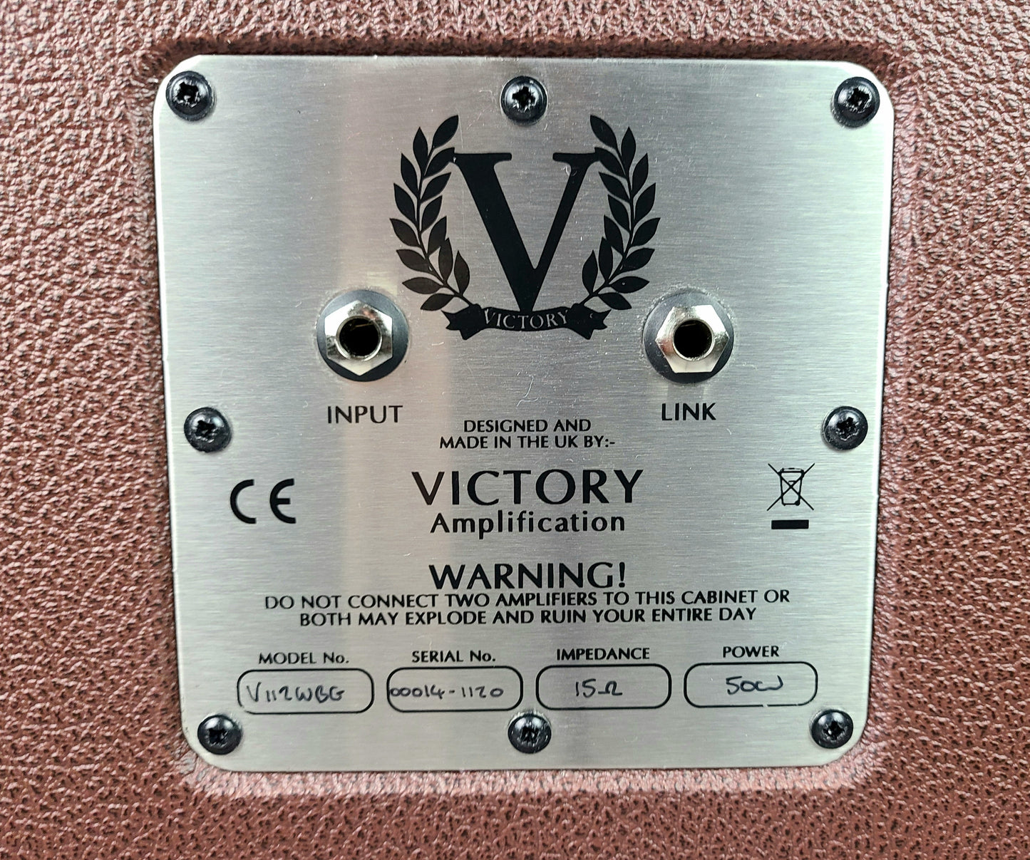 Victory Amplification V112-WB Gold Amp Cabinet