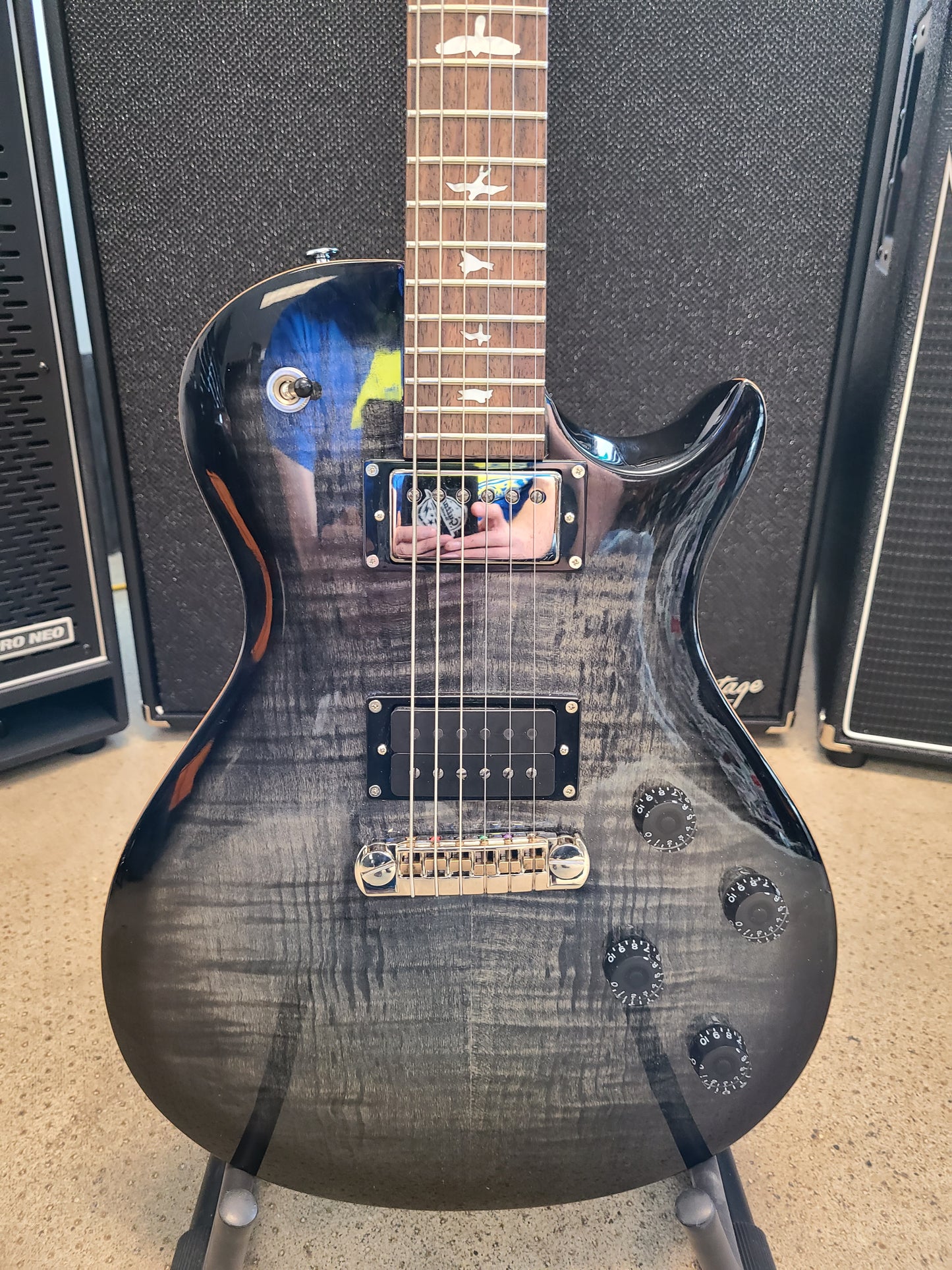 USED Paul Reed Smith PRS SE 245 Singlecut Charcoal Burst