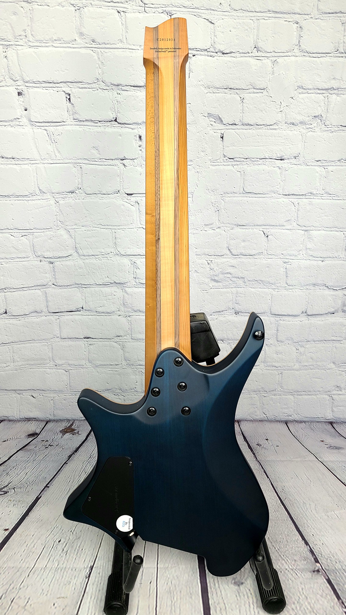 Strandberg Boden Standard 8 String Flame Maple Trans Blue