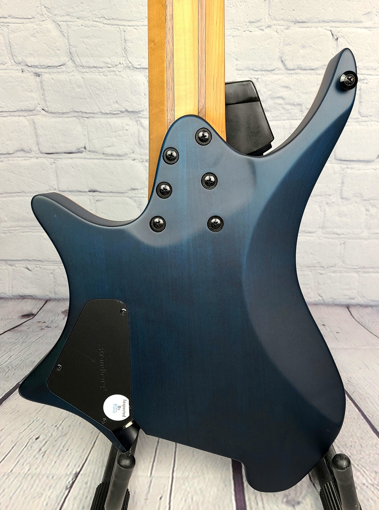 Strandberg Boden Standard 8 String Flame Maple Trans Blue