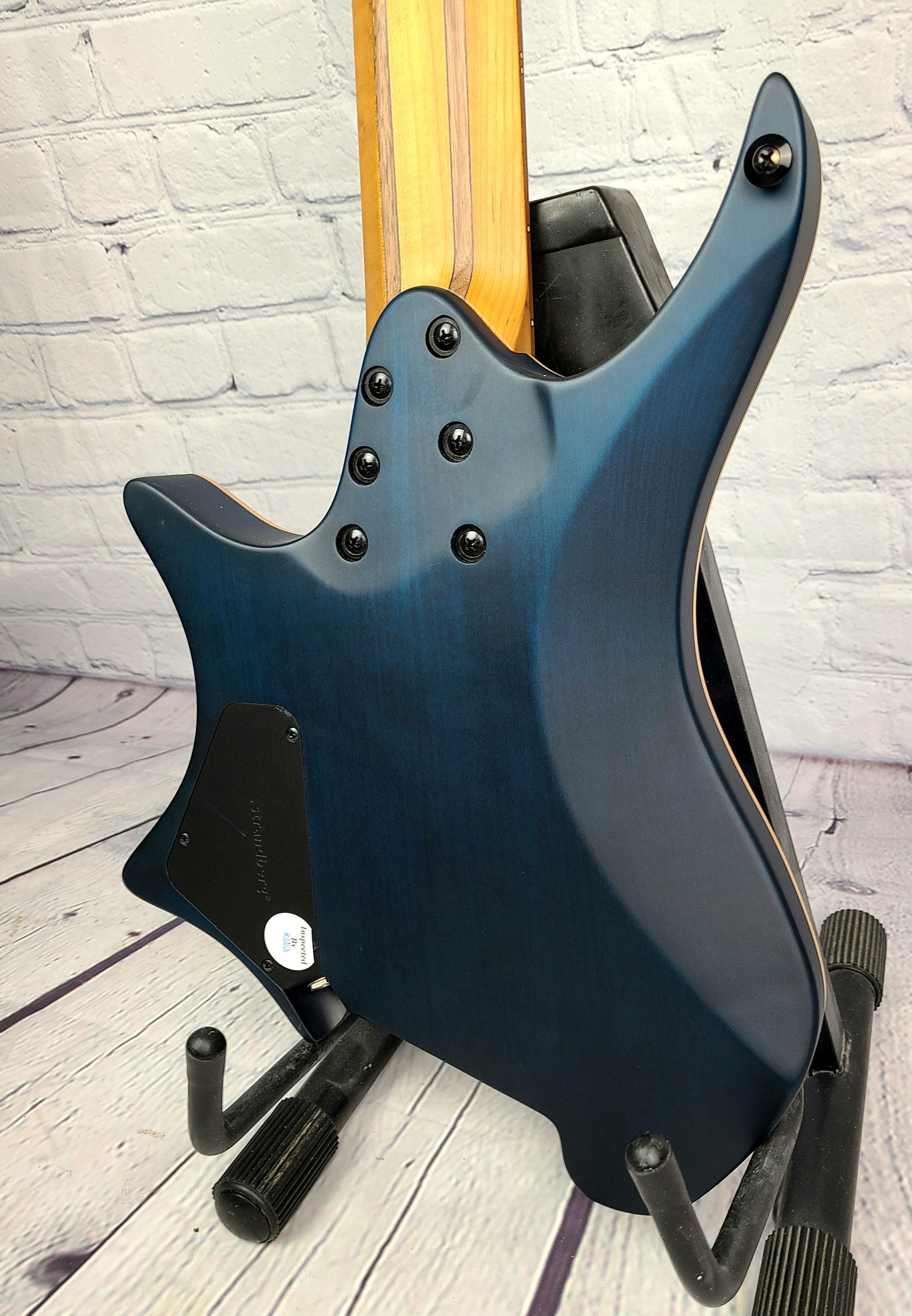 Strandberg Boden Standard 8 String Flame Maple Trans Blue