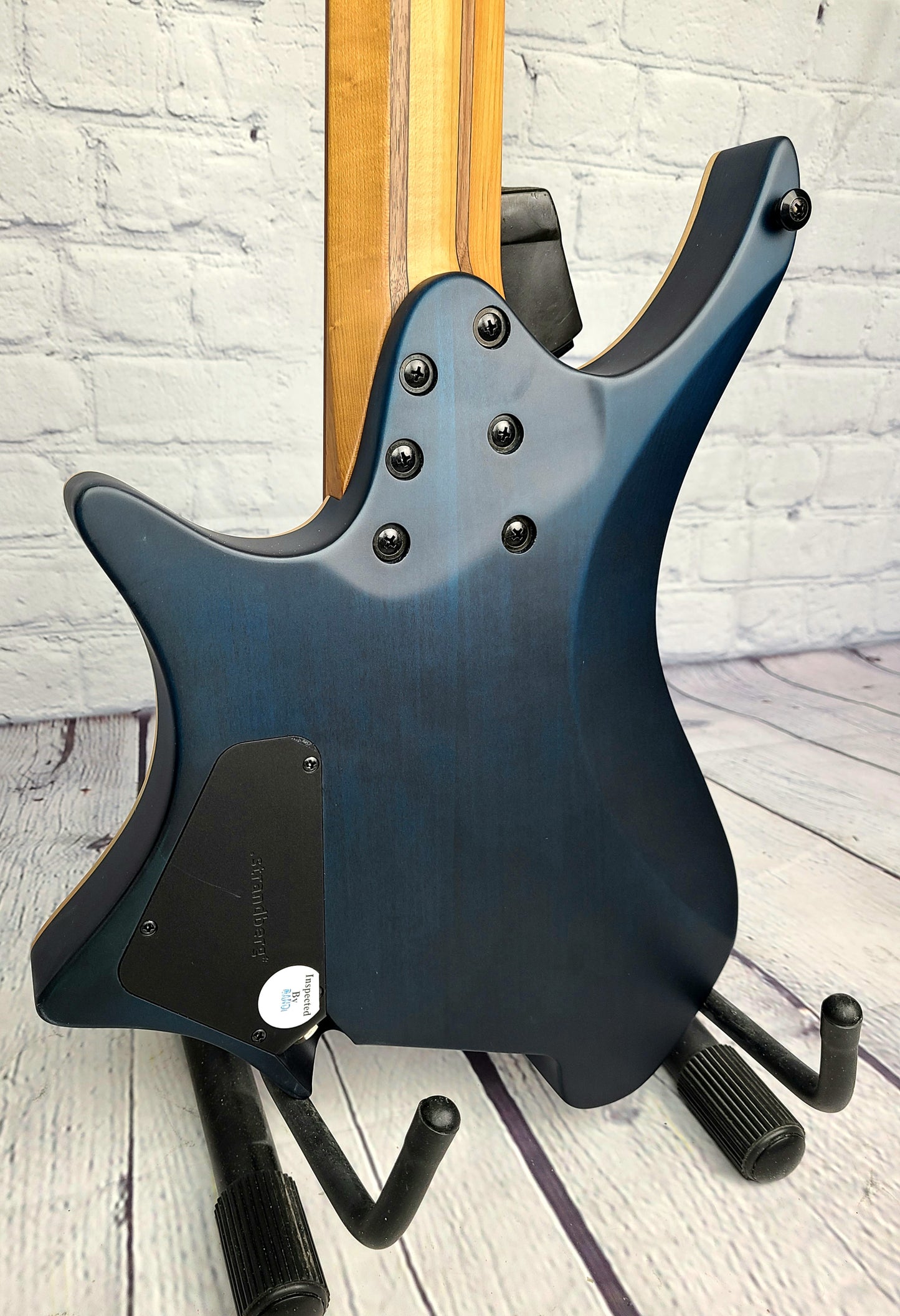 Strandberg Boden Standard 8 String Flame Maple Trans Blue